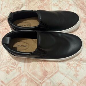 Maurices Black Slip-On Women's Sneakers